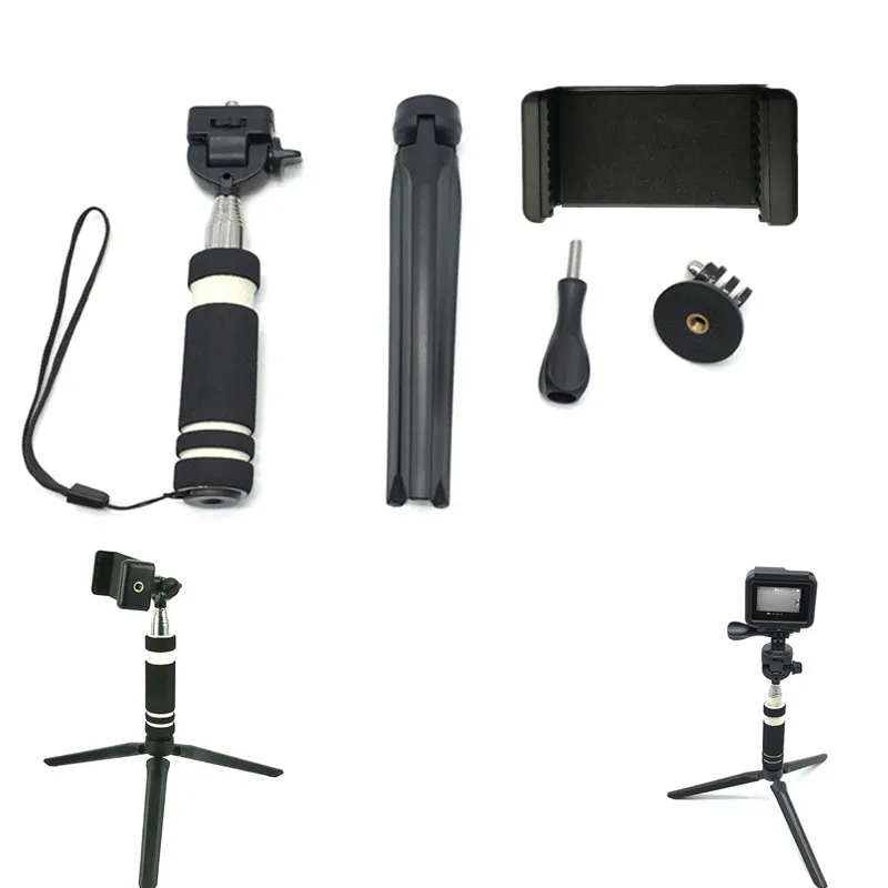 2018 новые аксессуары мини ручной монопод Штатив Адаптер для GoPro Hero6 5 4 3 + Xiaomi YI SJ