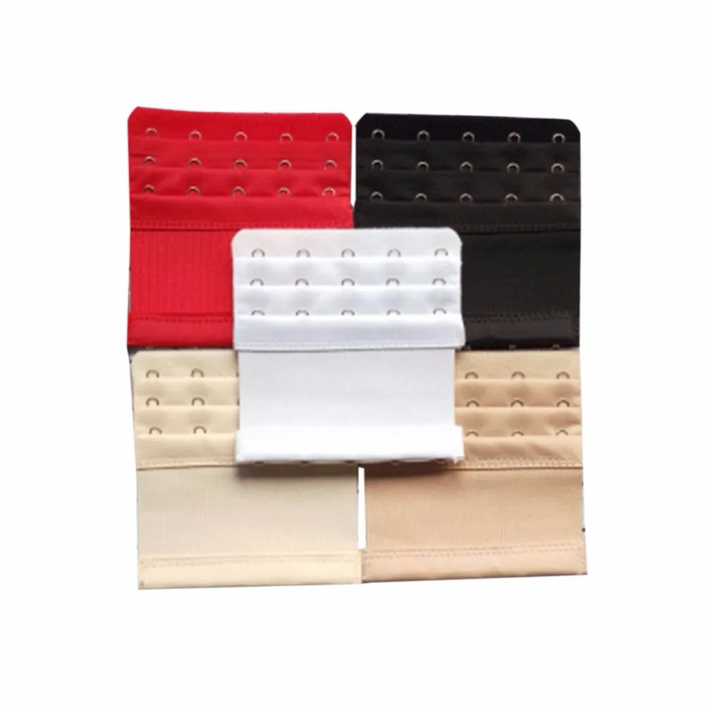 

Women Bra Strap Extender 3 Rows 5 Hooks Bra Extenders Clasp Strap Sewing Tools Soutien Gorge Invisible Intimates Accessorie W2