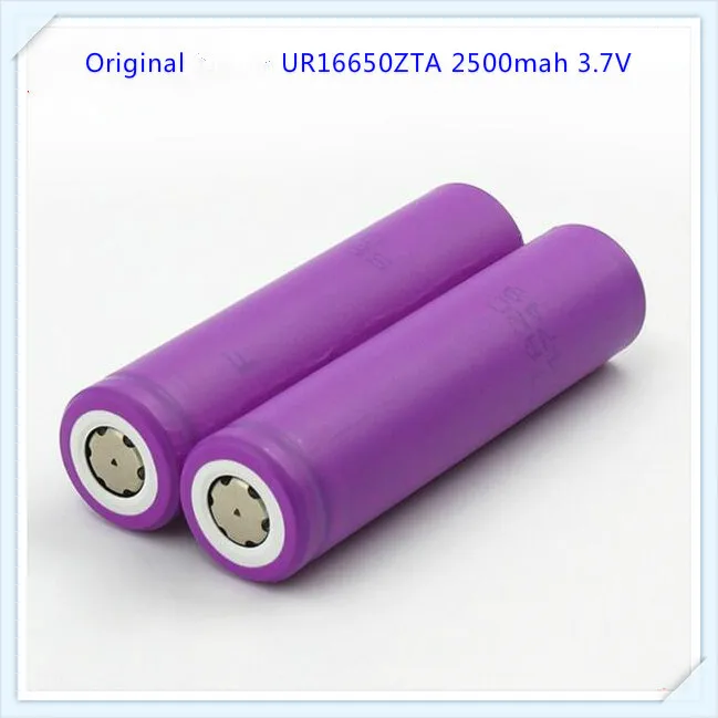 100% оригинал для Sanyo UR16650ZTA 2500mah 16650 батарея 3 7 V литий ионная аккумуляторная с