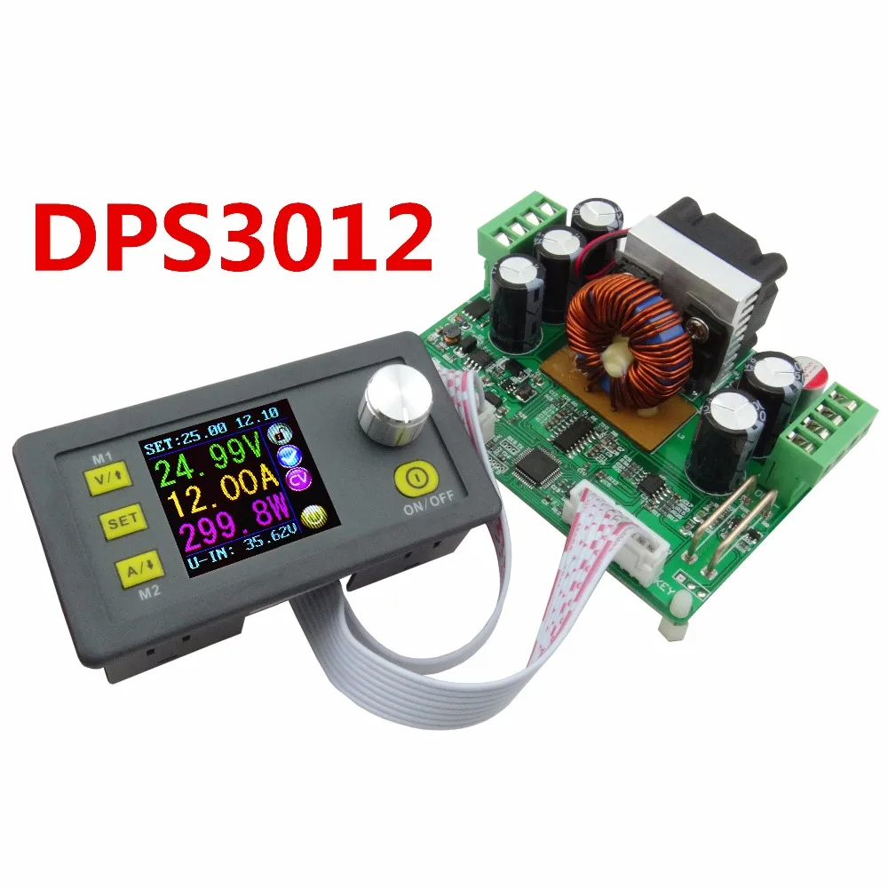 Программируемый преобразователь питания DPS3012 постоянный амперметр вольтметр