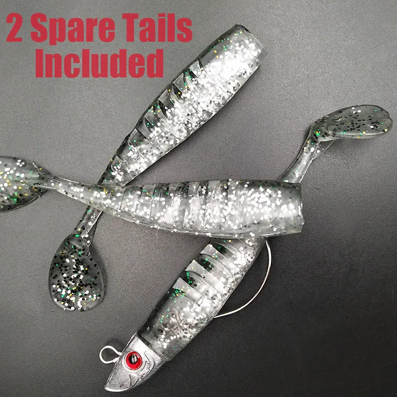 Lunker swimbait 16 г 10 см 26 12 свинцовая джиг голова шэд гольян мягкая рыболовная приманка