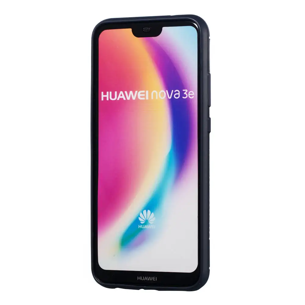 Матовый чехол для телефона Обложка Чехлы HUAWEI P20 Lite Dual SIM карбоновый P20Lite 64 Гб