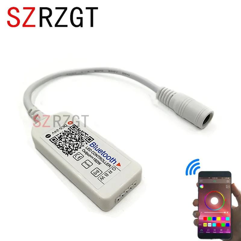 Светодиодный мини контроллер RGB 12 в пост. Тока Wi Fi 3 канала Bluetooth RGB/RGBW светодиодный