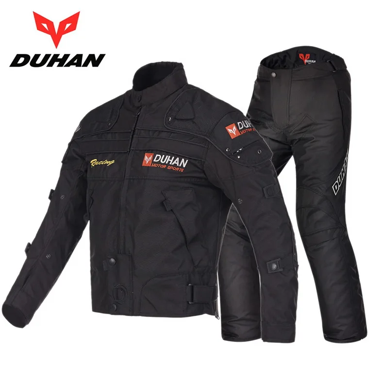 Костюм из куртки и брюк для езды на мотоцикле|motorcycle pants duhan|racing motorcycle suitmotorcycle riding |