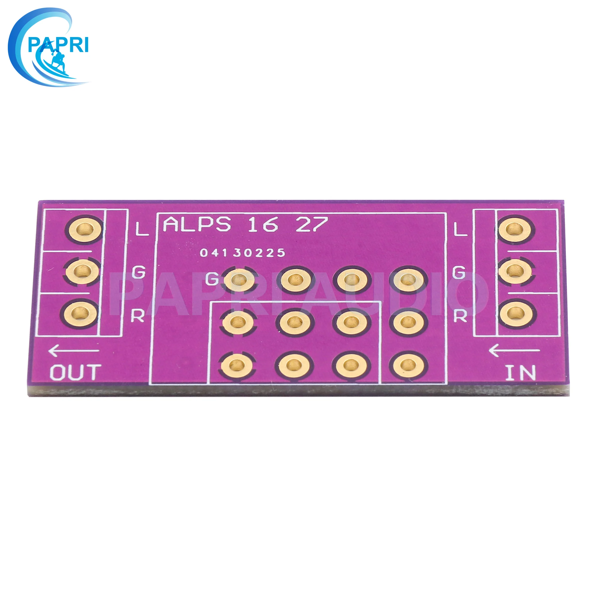 PAPRI 1 шт. двухсторонняя фрижесткая фотоэлектрическая плата HIFI Audio DIY Amp для ALPS RK16 RK27