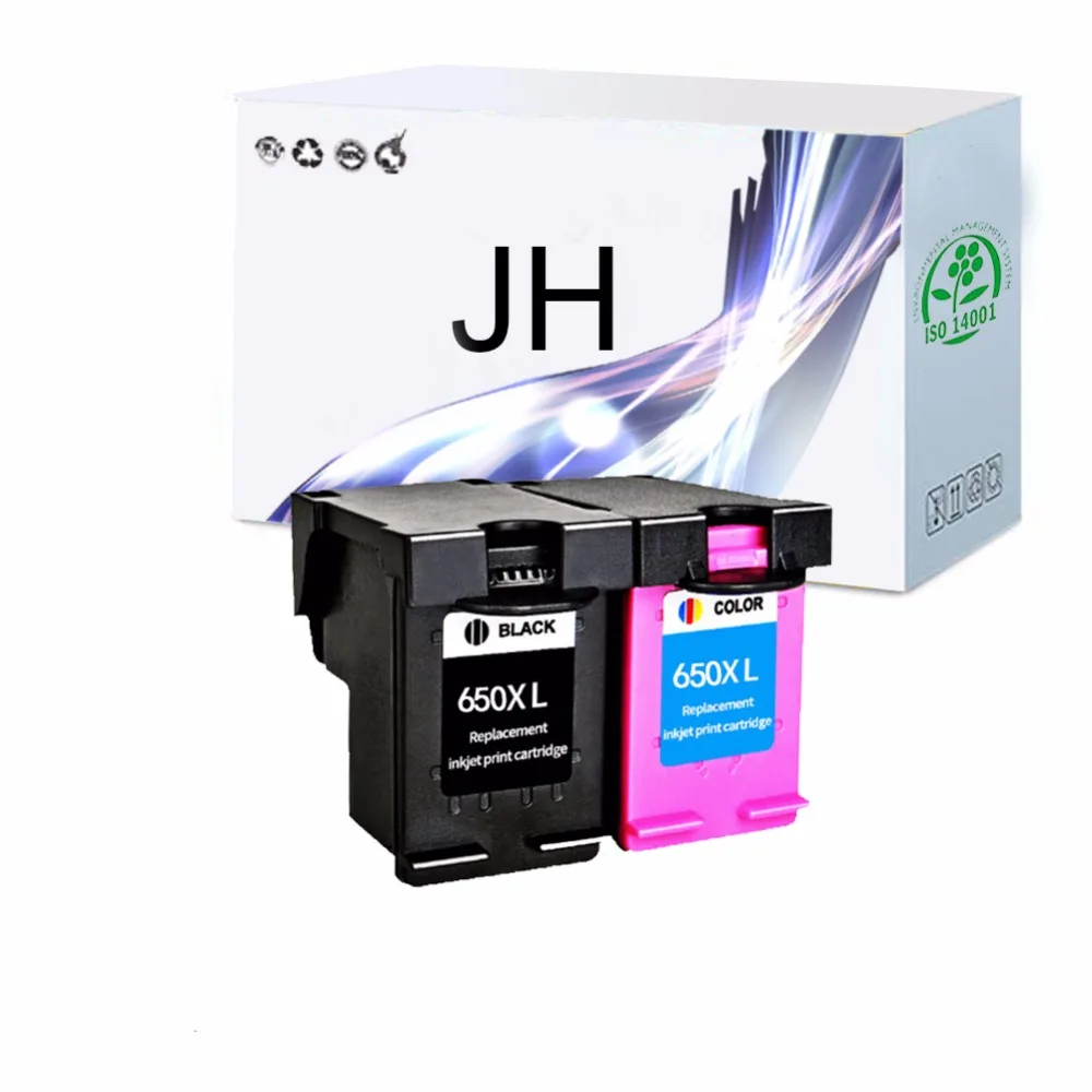 JH 650XL совместимый картридж Замена для HP Deskjet 1015 1515 2515 2545 2645 3515 3545 4515 4645|Чернильные
