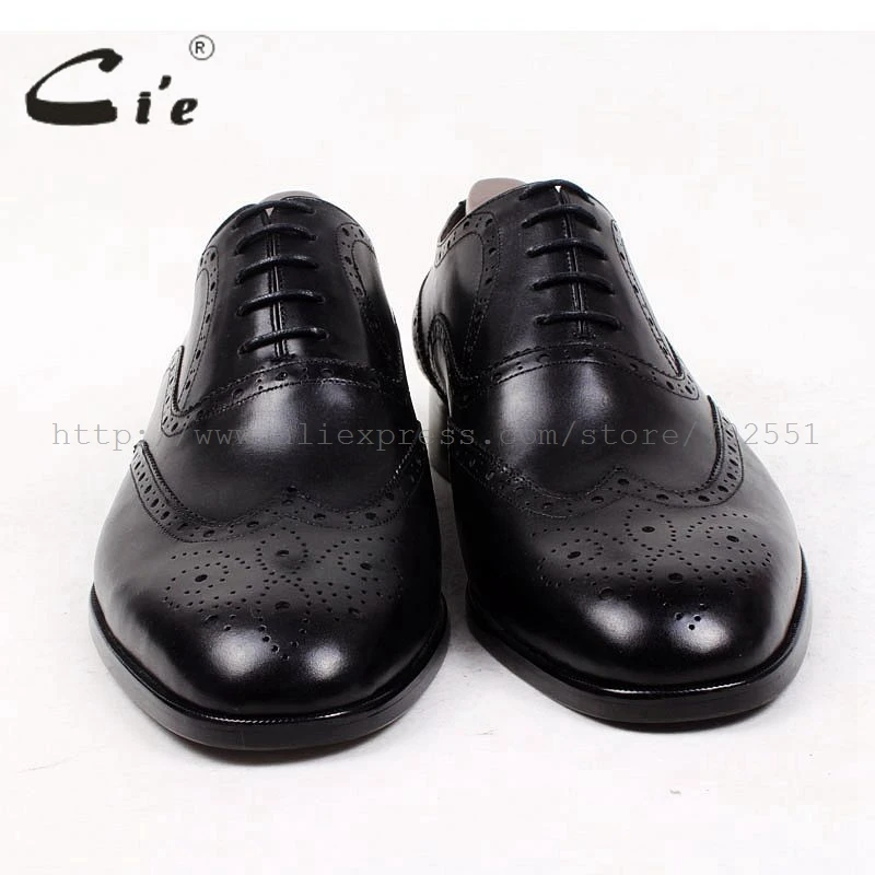 Cie/броги с круглым носком на заказ мужская обувь ручной работы из натуральной