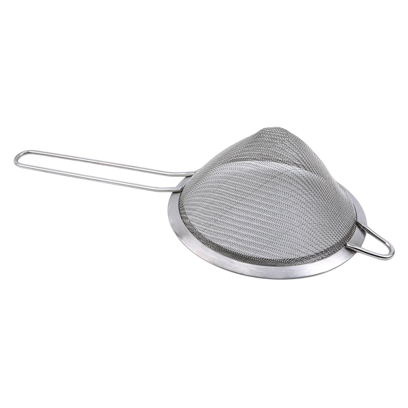 Conical Cocktail Sieve Great For Removing Bits From Juice Julep Strainer Bar 304 Stainless Steel | Дом и сад