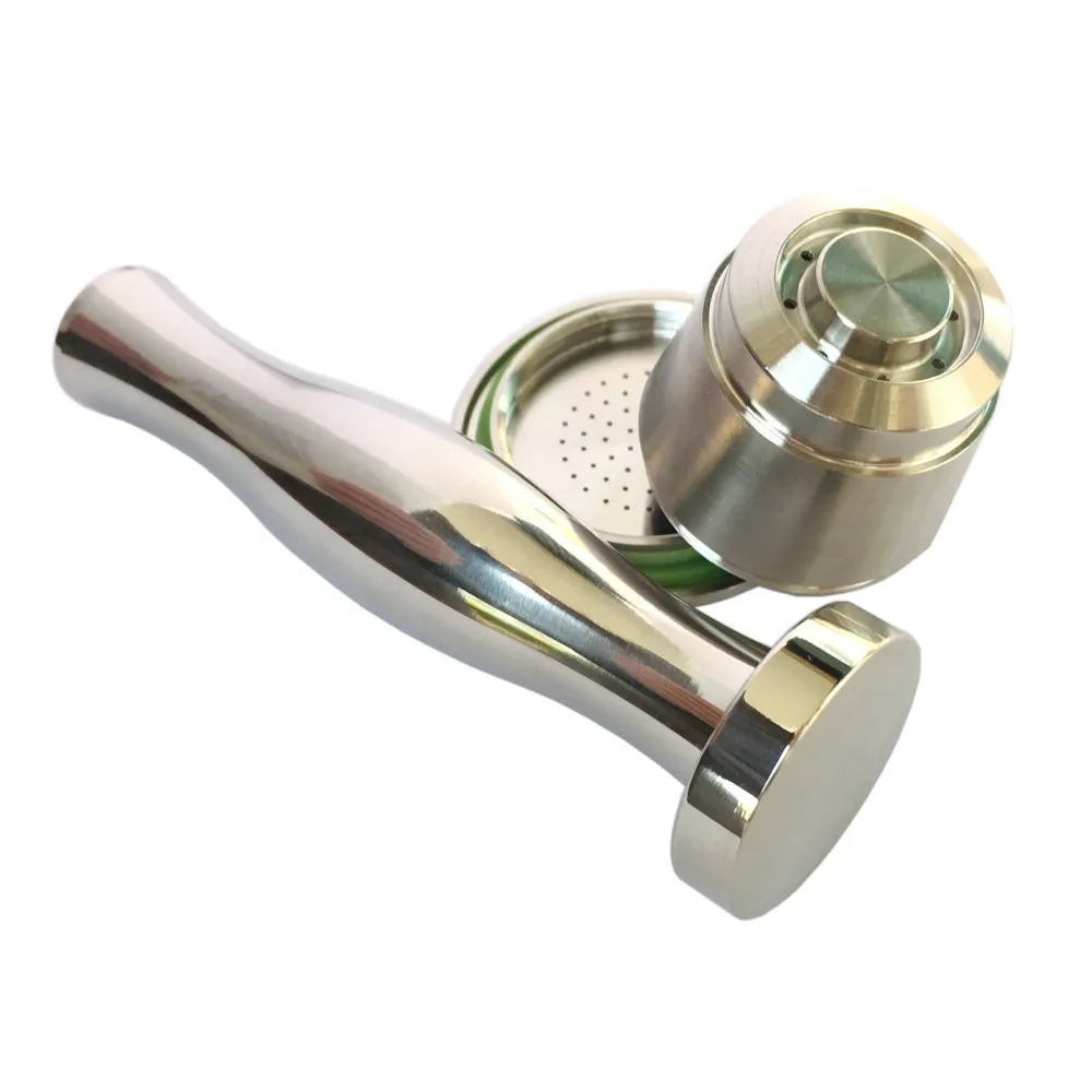 Новые металлические капсулы из нержавеющей стали многоразовые Многоразовые для