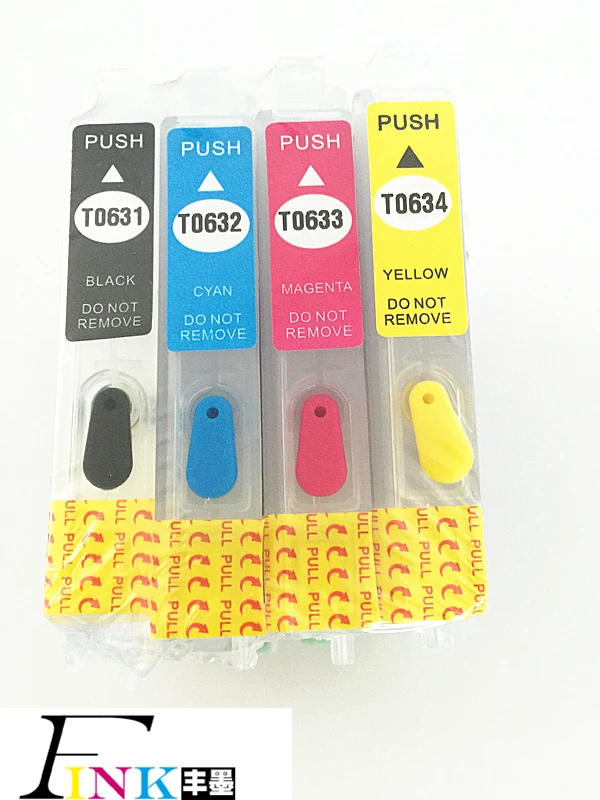 ПЕРЕЗАПРАВЛЯЕМЫЙ КАРТРИДЖ ДЛЯ ЧЕРНИЛ EPSON STYLUS C67 C87 C87PE CX4100 CX4700 CX3700 ПРИНТЕРОВ С АВТОМАТИЧЕСКИМ СБРОСОМ ЧИПА БЕСПЛАТНАЯ ДОСТАВКА.