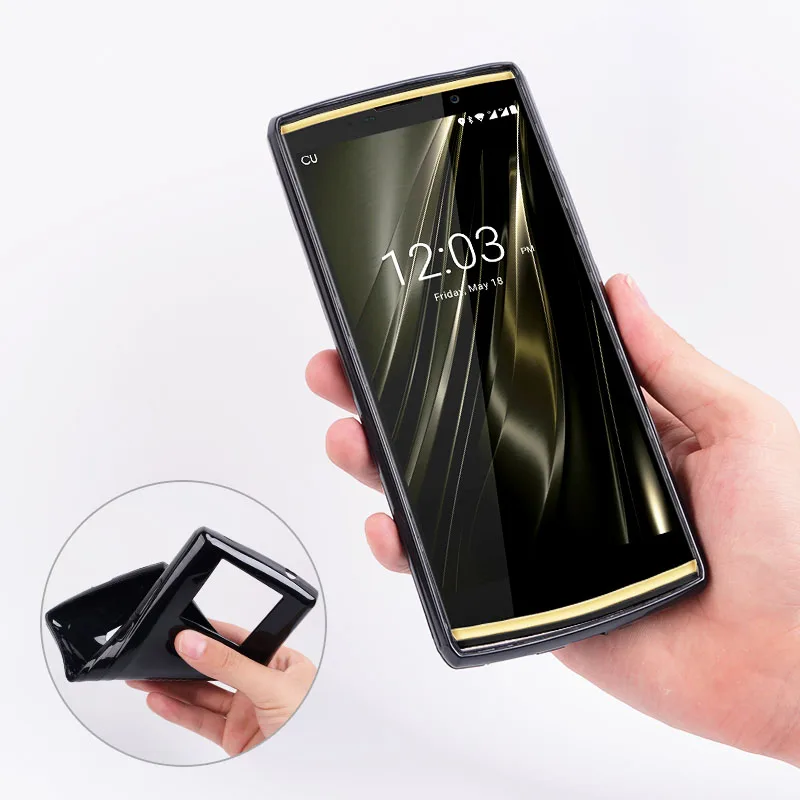 Мягкий силиконовый чехол из ТПУ для Oukitel K7 задняя крышка роскошный защитный