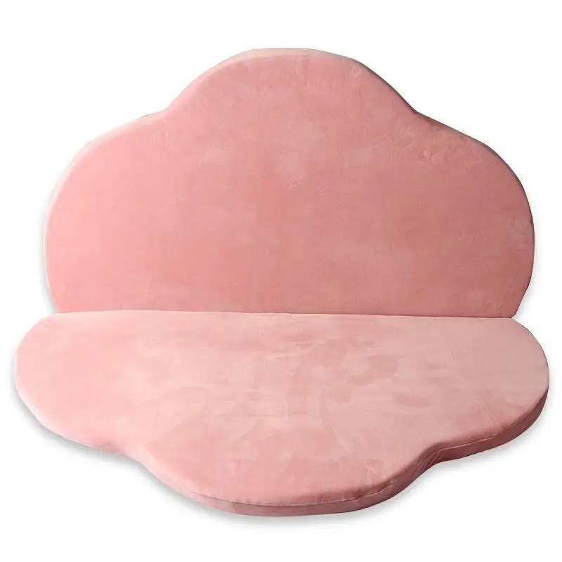 Infnat Shining Baby Playmat Children's Room Decoration Play Mat Ins Sponge Folding Carpet Baby Game Pad Washable 4cm Puzzle Mat - Цвет: PINK  Thickness 4cm