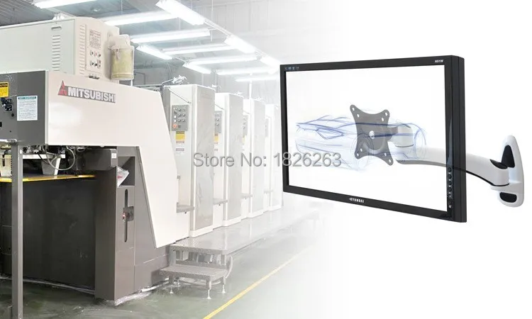 360 градусов полное движение 15 &quot 27&quot LCD светодиодный экран настенный держатель