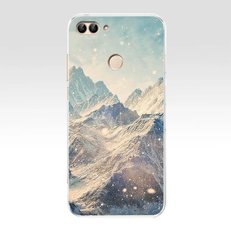 23 N huawei P Smart чехол TPU Мягкий силиконовый прозрачный чехол для телефона huawei P Smart Cover FIG-LX1 Enjoy 7S Чехол - Цвет: 23