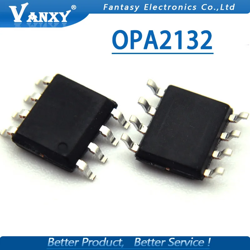 OPA2132 SOP-8 OPA2132UA SOP8 OPA2132UK 2132U 2132UA SOP OPA2132U 5 шт. | Электронные компоненты и