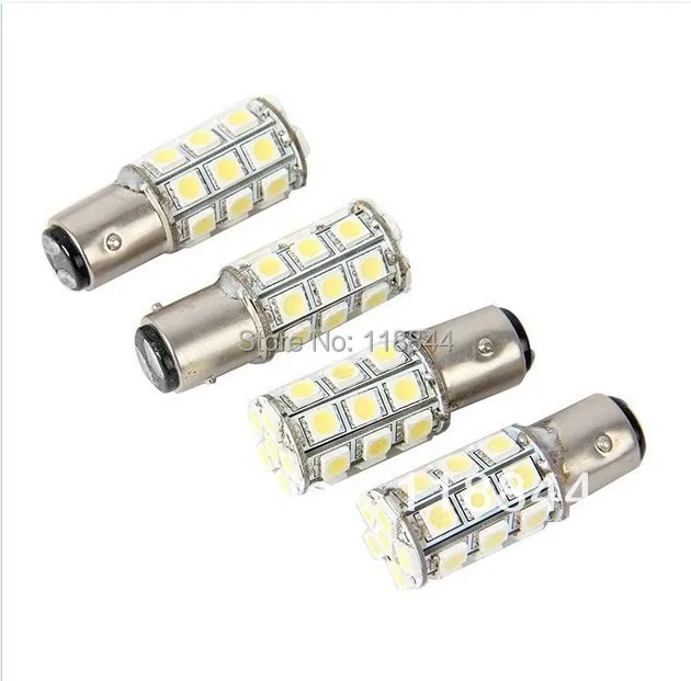 4 шт. BAY15D 1157 27 SMD 5050 светодиодный автомобиля задние стоп сигнал поворота
