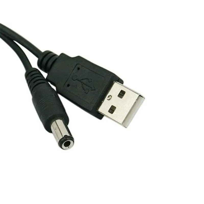 Хит продаж 1 м USB порт для 5 5x2 мм в постоянного тока цилиндрический разъем кабеля