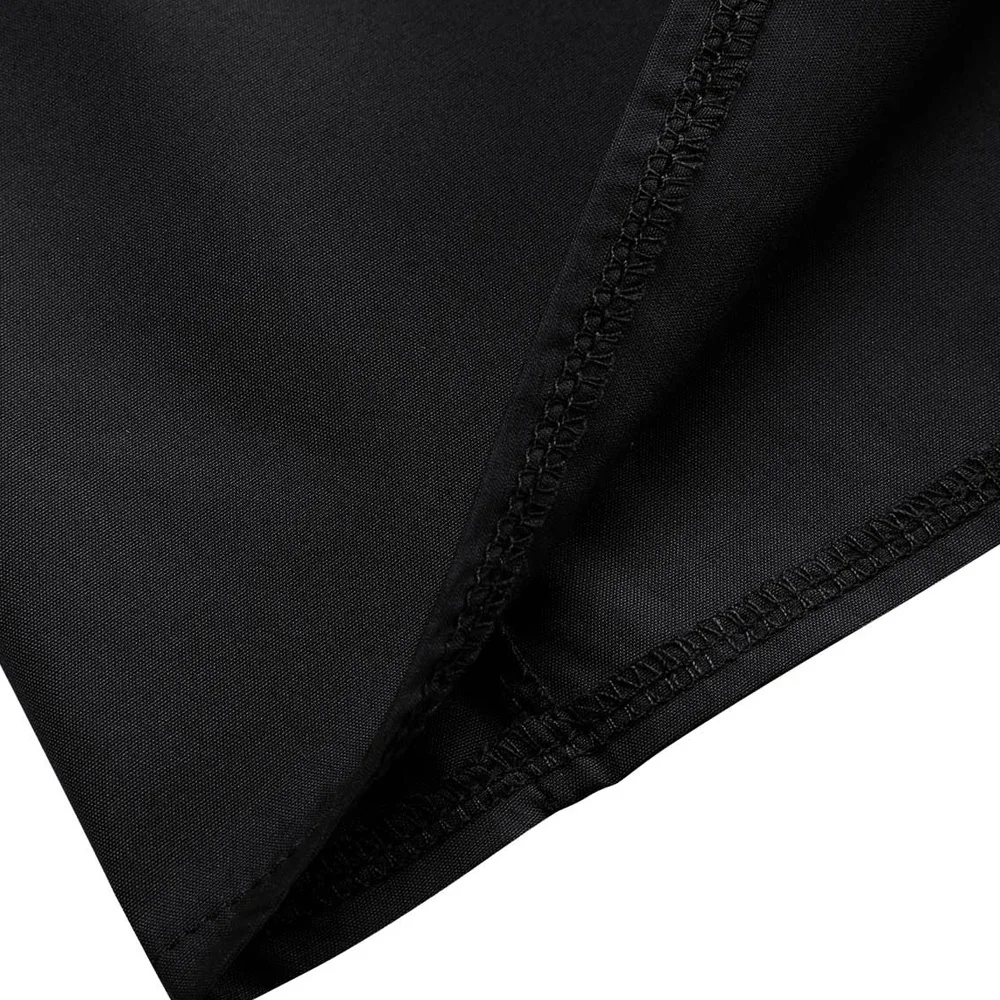 Enyuever Vestido Винтаж летнее шифоновое платье отложной воротник плотная ткань майка с