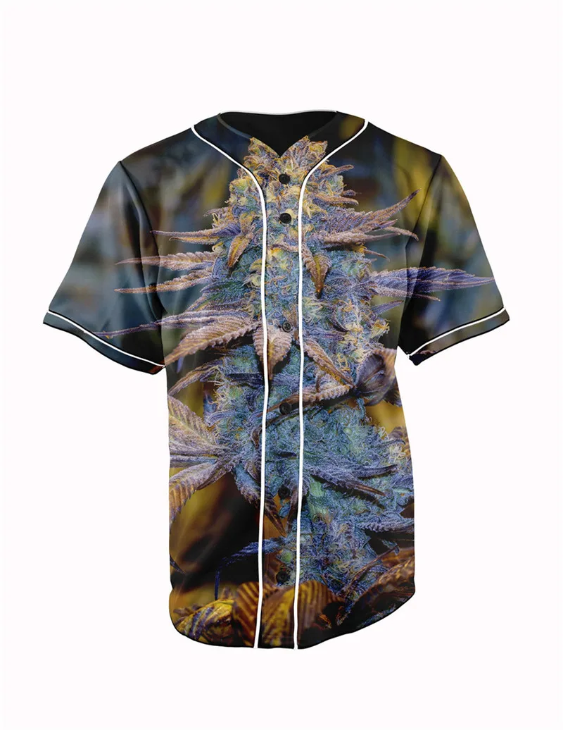 

Real US American Size high quality 3D Sublimation Print Button up Jersey