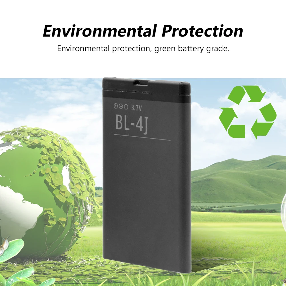 Литиевый аккумулятор BL4J BL 4J для Nokia C6 00 Lumia 620 Touch 3G 1200 мАч 2019|Аккумуляторы мобильных