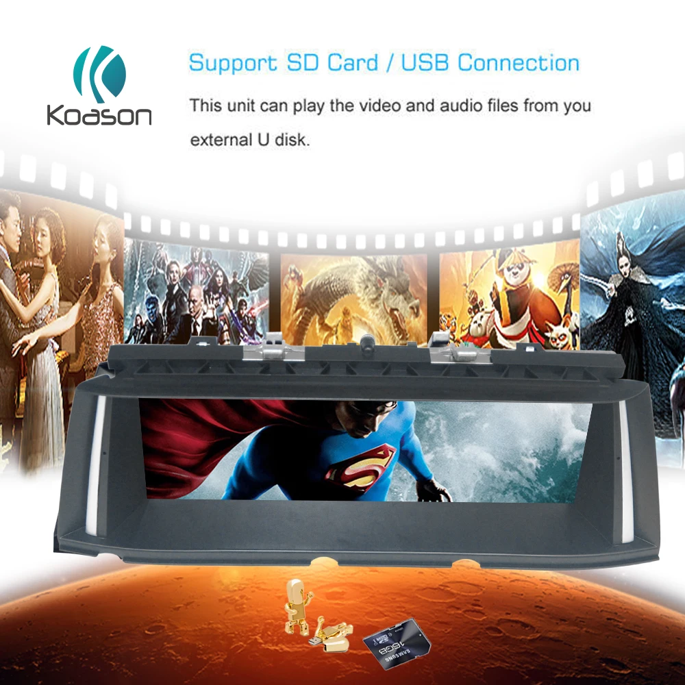Koason Android 8 1 10 25 &quotэкран авто gps навигации для BMW серий 7 F01 F02 НБТ 2013 2014 2015