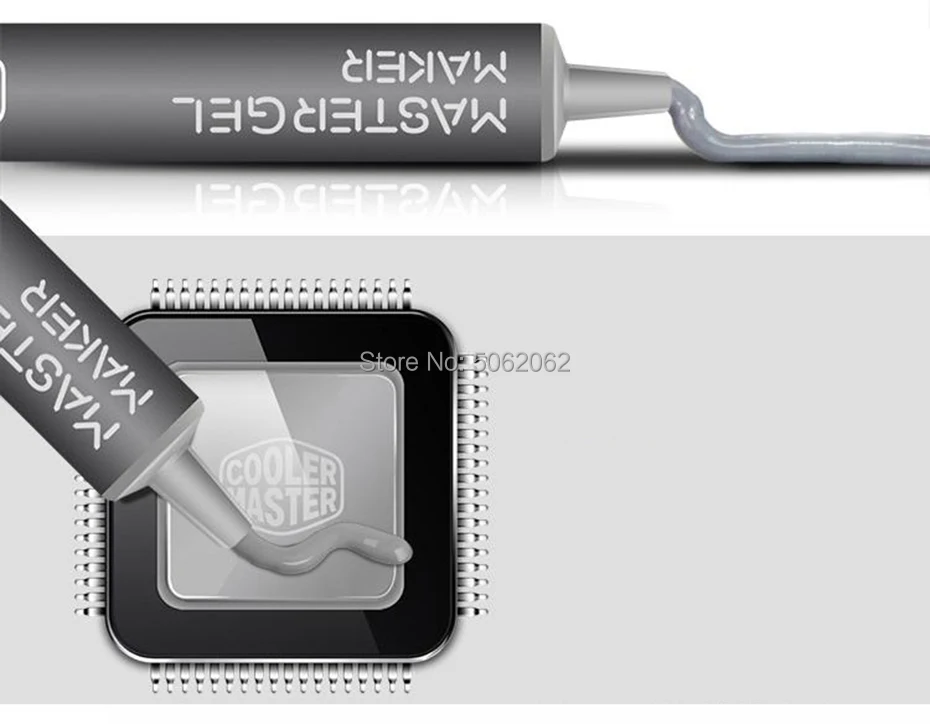 Cooler Master MGZ-NDSG-N15M-R1 W/m. k = 11 2g 4g Nano Термопаста Соединение силикона для процессора радиатор охлаждения GPU