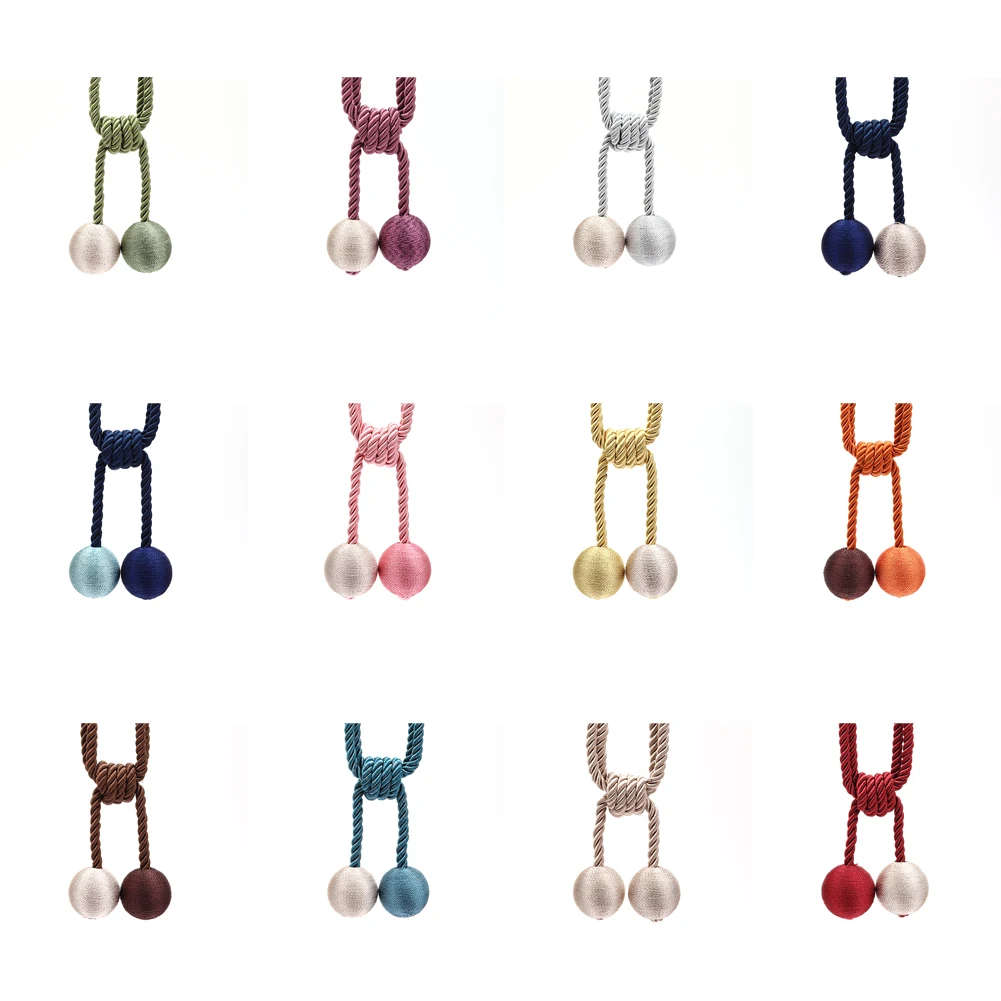 2 шт. двухшаровые зажимы для штор | Дом и сад