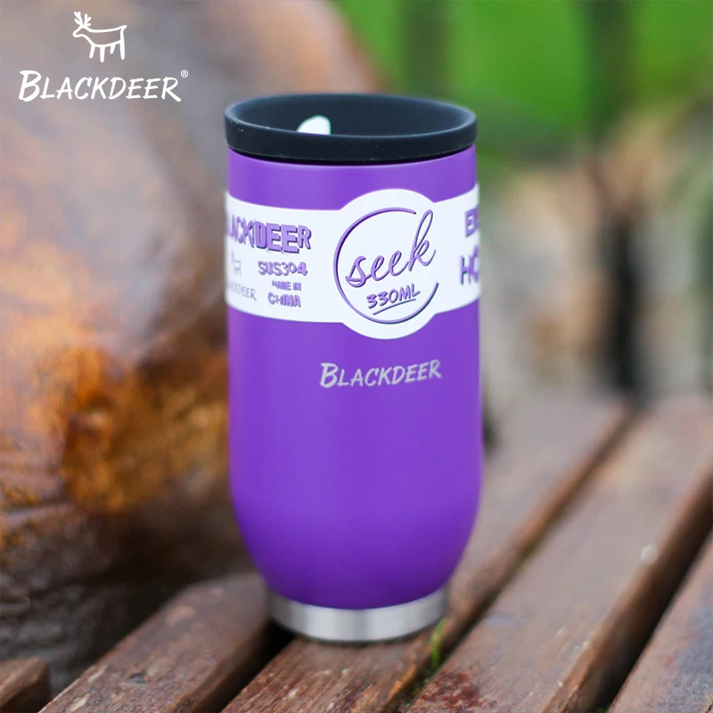 Термос BLACKDEER Tumbler чашка 11 унций для улицы кемпинга пивная двухслойная из