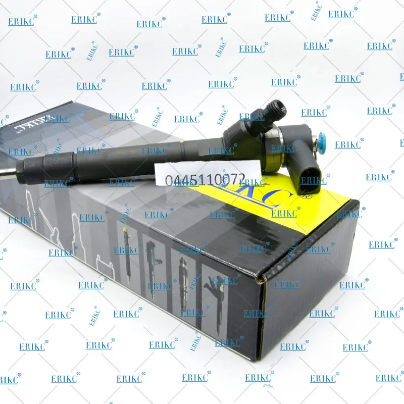 ERIKC 0445110072 коллектора системы впрыска топлива автоматизации Инжектор 0 445 110 072 экскаватор Подлинная Новые впрыска дизельного топлива 0445 110 072 для Mercedes