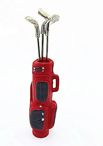 3pcs/set Mini Golf Clubs Dolls Accessories Dollhouse Toys Pretend Play Doll House Furniture For Kids Gift | Игрушки и хобби