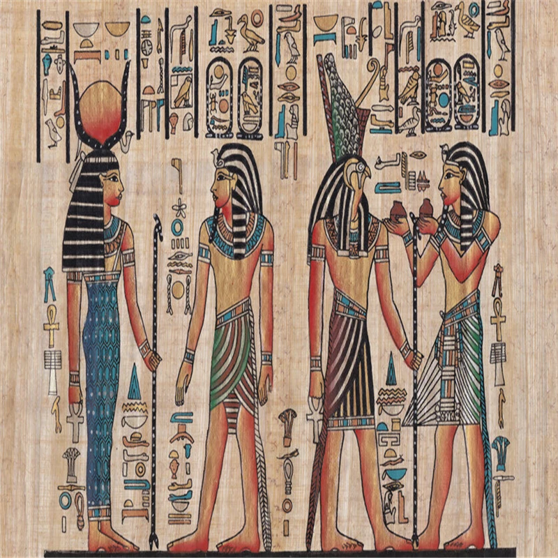 Фото Обои beibehang для домашнего декора фоновые обои с изображением древней египетской(China)