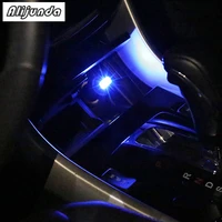 car usb led atmosphere lights decorative emergency light bulbs universal pc portable plug and play red blue white