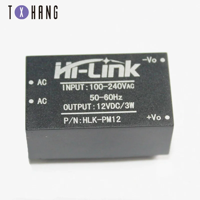 Φ 220V to 5V/3 3 V/12V Мини модуль питания интеллектуальный источника | Электронные