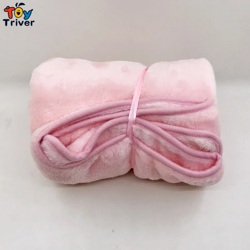 Единорог Kawaii детские игрушки плюшевая игрушка портативное одеяло для ванной для малышей день рождения девочки мальчика подарок автомобиль воздушный путешествия ковер офис Nap ковер