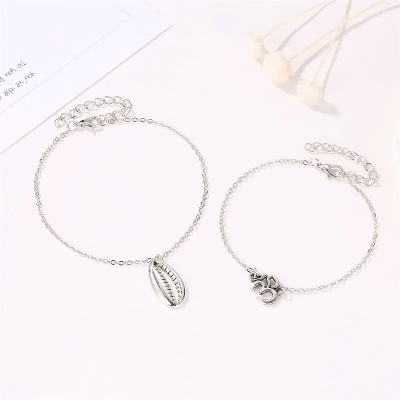 2019 простой серебряный кулон с буквами значдля женщин значки на руки браслеты