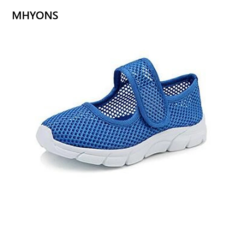 MHYONS,, летняя детская обувь, 5 цветов, кроссовки для мальчиков, детские кроссовки с сеткой для девочки, дышащая повседневная спортивная обувь, детская мягкая обувь, B3