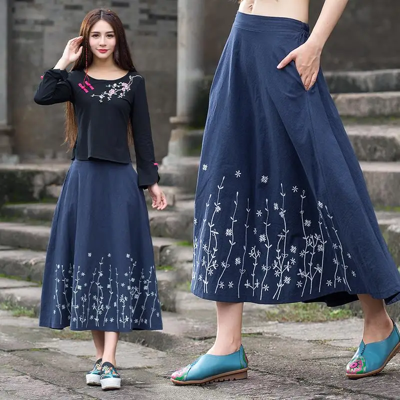 Почтовая доставка весенне летняя Новинка 2017 женская одежда в этническом стиле