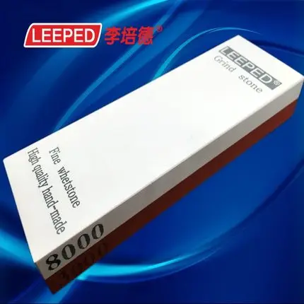 LEEPED 3000/8000 зернистая Высококачественная двухсторонняя точилка для ножей