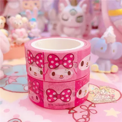 E 2 шт./лот, мультик, моя мелодия, маленькие звезды-близнецы, Cinnamoroll, Васи, лента, сделай сам, японская бумага, декоративная маскирующая лента, наклейки - Цвет: E