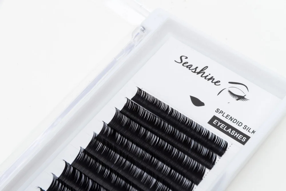 

1 Trays Seashine High Quality Mix Individual Lashes Curl J/B/C/D/L Soft And Comfortable Classic Lashes Eyelashes Extension