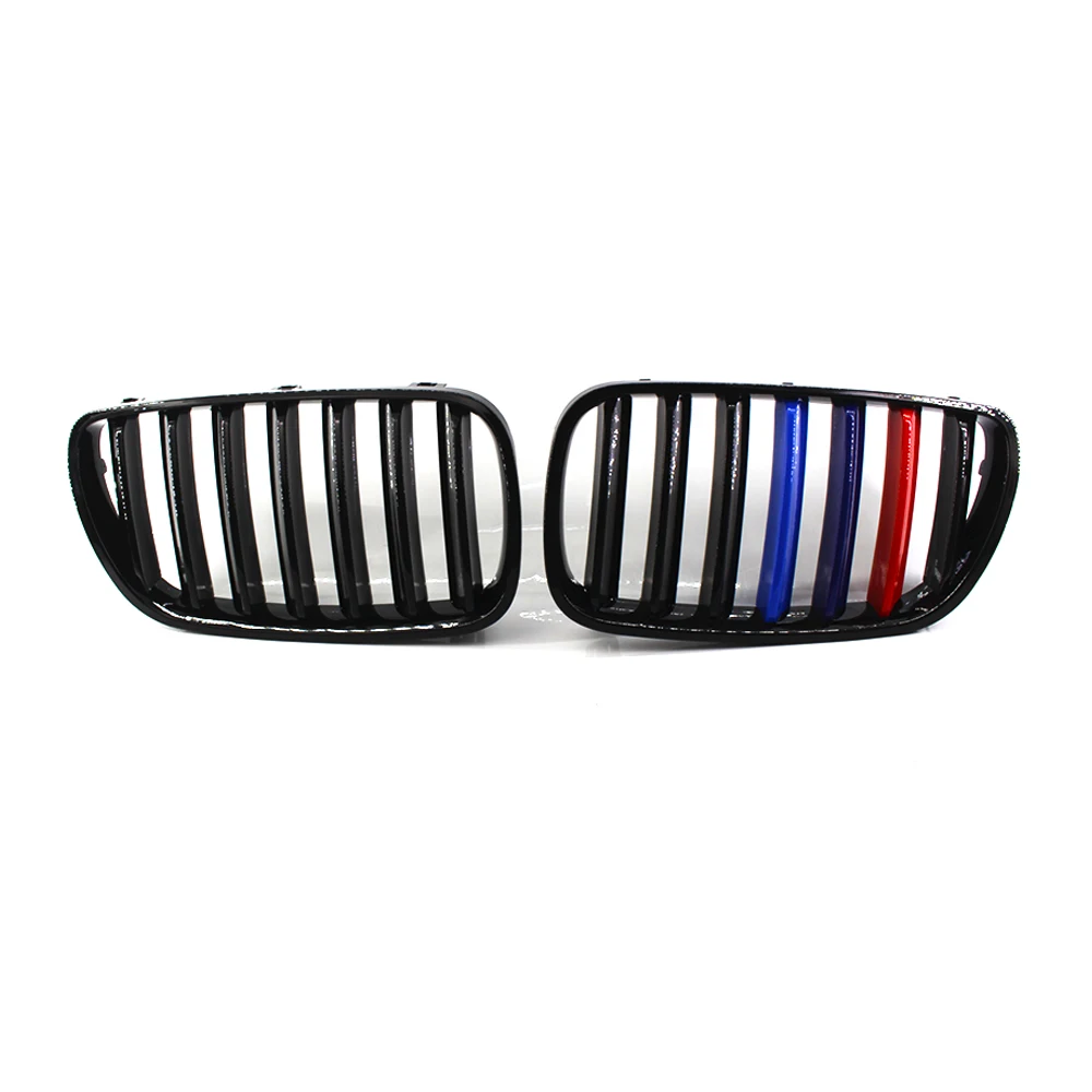 Глянцевая черная M Color Центральная решетка для BMW E83 X3 2007 2010 гриль Facelift|Гоночные