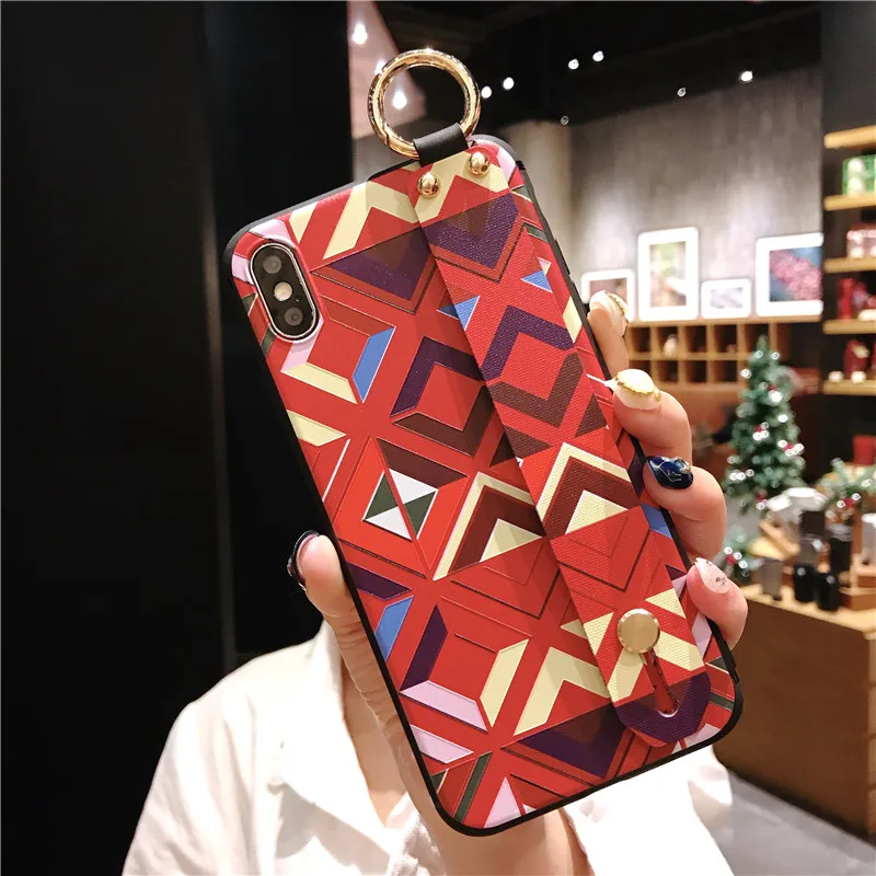 Чехол с ремешком на руку для huawei P30 P20 Pro Lite P10 plus Honor 10 7A Enjoy 8E mate 10 20 Pro Nova 3 3i 2s 3e 4 4e