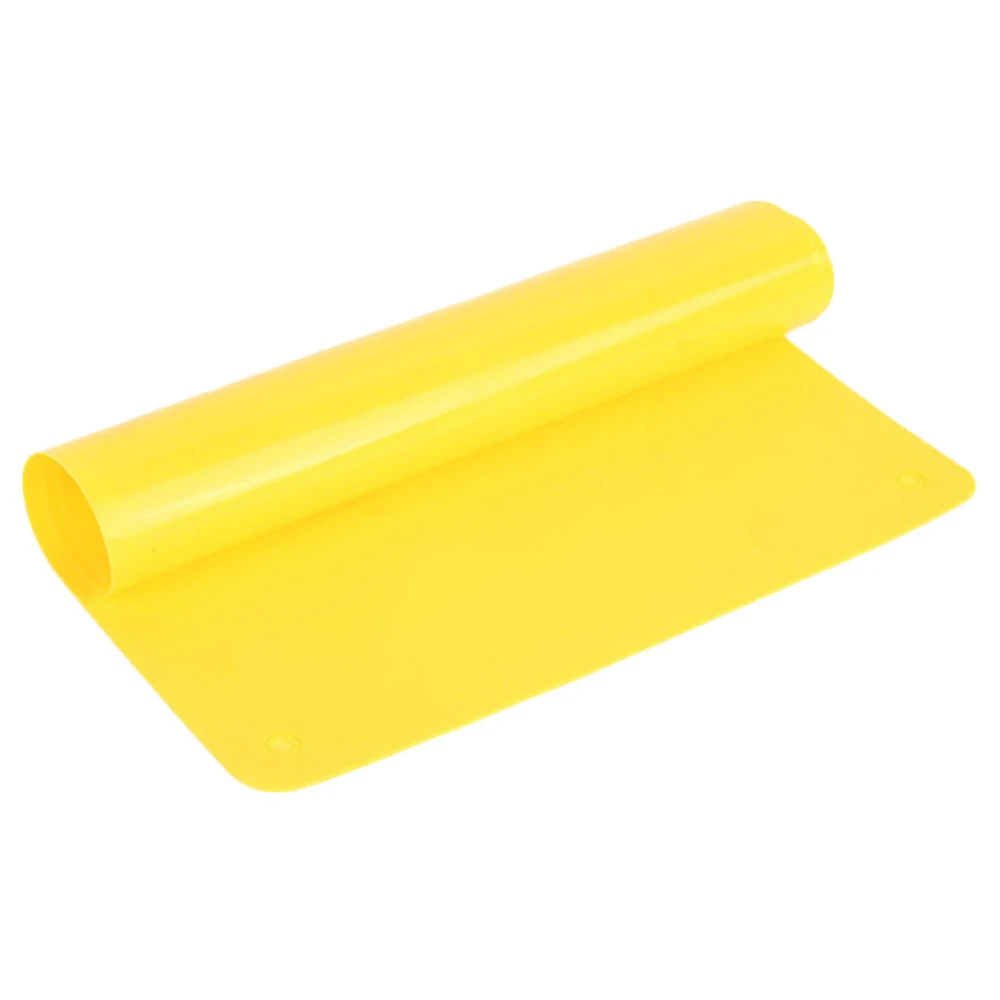 yellow Силиконовые коврики для выпечки лайнер лучший силиконовый коврик для духовки теплоизоляционный коврик для выпечки детский Настольный коврик под посуду 36*21,5 см - Цвет: yellow