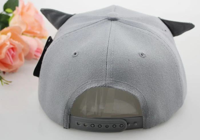 Милый черный лицо кошачьи уши Snapback Бейсбол Кепки s Для женщин шляпы мода лето Хип-Хоп Регулируемый головной убор для девочек Кепка для улицы