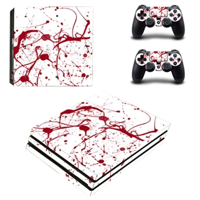 YSP4P-0210 PS4 PRO Стикеры виниловые наклейки для оформления для Игровые приставки 4 Pro консоли и защитное устройство для контроллеров Стикеры s игры защитный чехол для джойстика - Цвет: YSP4P-0210