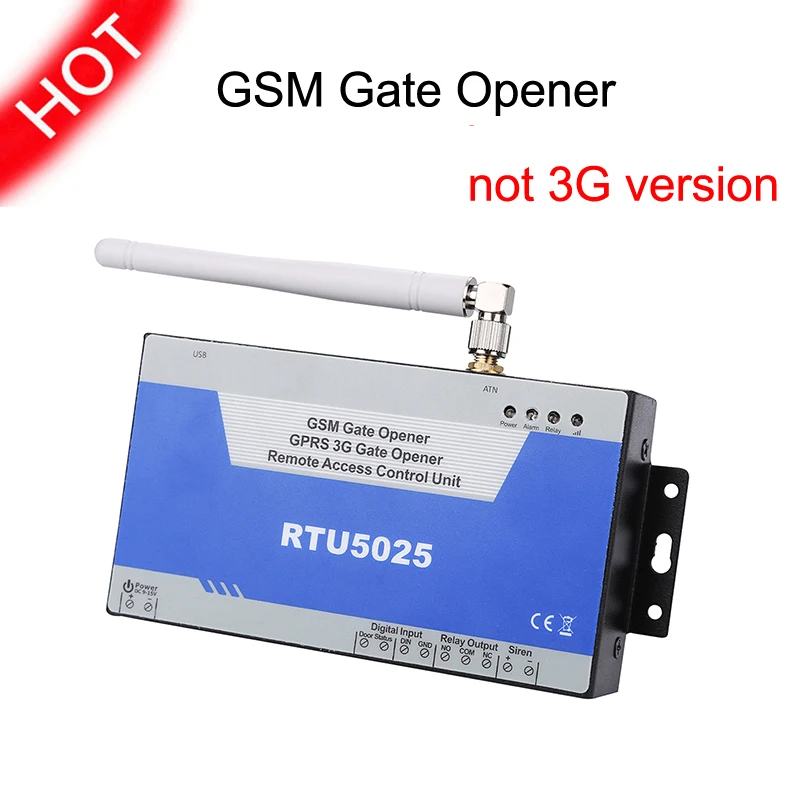 GSM открывалка ворот 2G версия RTU5025 гаражная дверь открытый пульт дистанционного