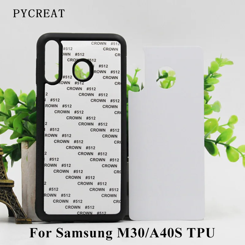 Чехол 2D из ТПУ для Samsung Galaxy A10 A20 A40 A50 A70 резиновый чехол с сублимационной печатью