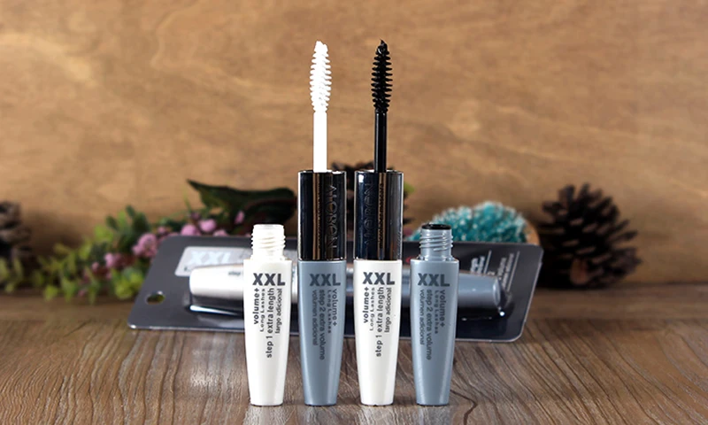 Черная 4d волоконная чернильная тушь для ресниц наращивания Rimel Толстые вьющиеся