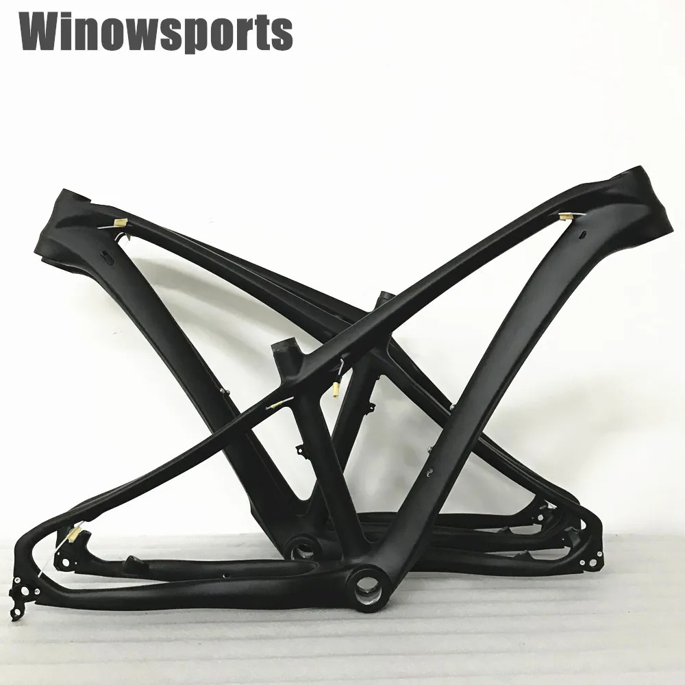 Winow 26er углеродная mtb рама 13 5 &quot15 5&quot 17 дюймов детская с QR 135*9 мм 12*142 через ось 26 27 er