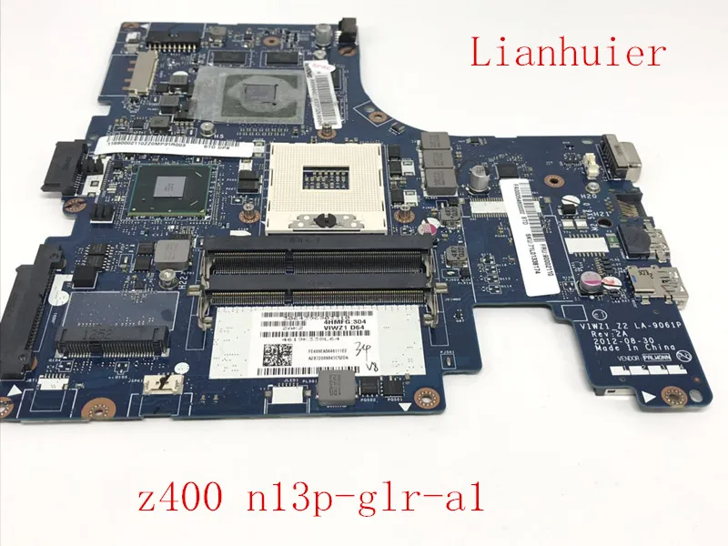 LA-9061P для Lenovo Z400 материнская плата ноутбука VIWZI-Z2 N13P-GLR-A1 оригинальная - купить по
